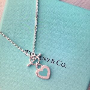 Tiffany & Co Silver Heart Necklace